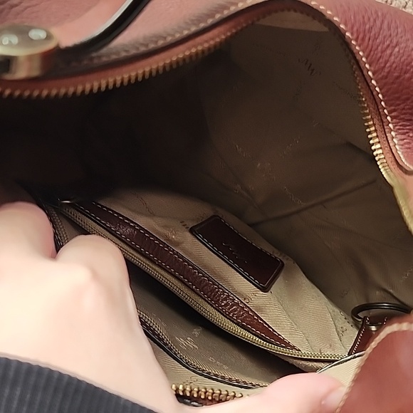 Brown Monsac Hobo Ergo Genuine Leather bag - Picture 5 of 8